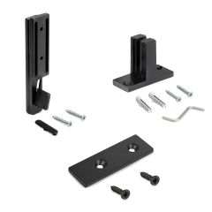 ZERO schwarz Wand/Wandbefestigung