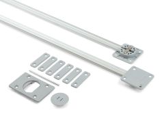 Ausrichtbeschlag 1920mm grau/silber