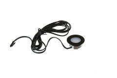 Mini-Einbauleuchte rund 12V 3000K, 1,2W, 35mm matt-schwarz