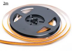 2m free-cut (ohne Punkte) 8mm 24V 4000K