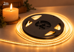 2m CANDLELIGHT free-cut (ohne Punkte) 8mm 24V 2200K
