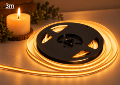 3m CANDLELIGHT free-cut (ohne Punkte) 8mm 24V 2200K
