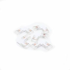 SLIM - Clip-Eckverbinder 10mm 12/24V 90° (starr)