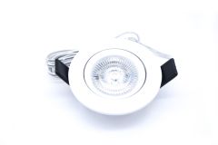 Einbauleuchte rund, 24V 3000K, 8W, weiß